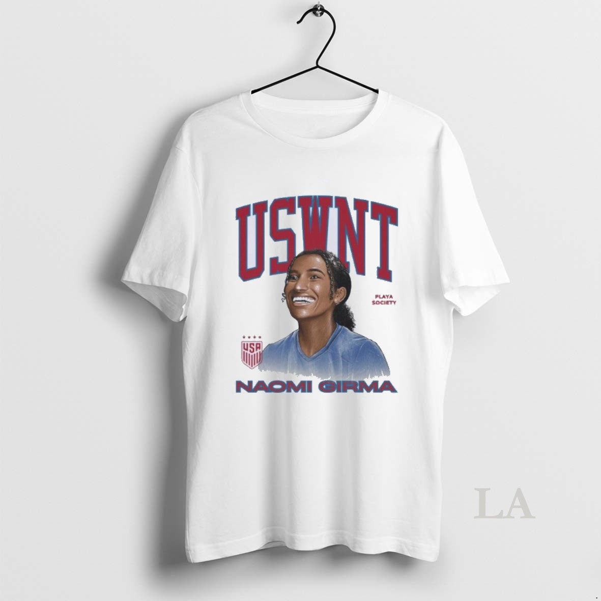 Original Uswnt Naomi Girma Player Shirt Hoodie Sweatshirt | PurePodTees.com