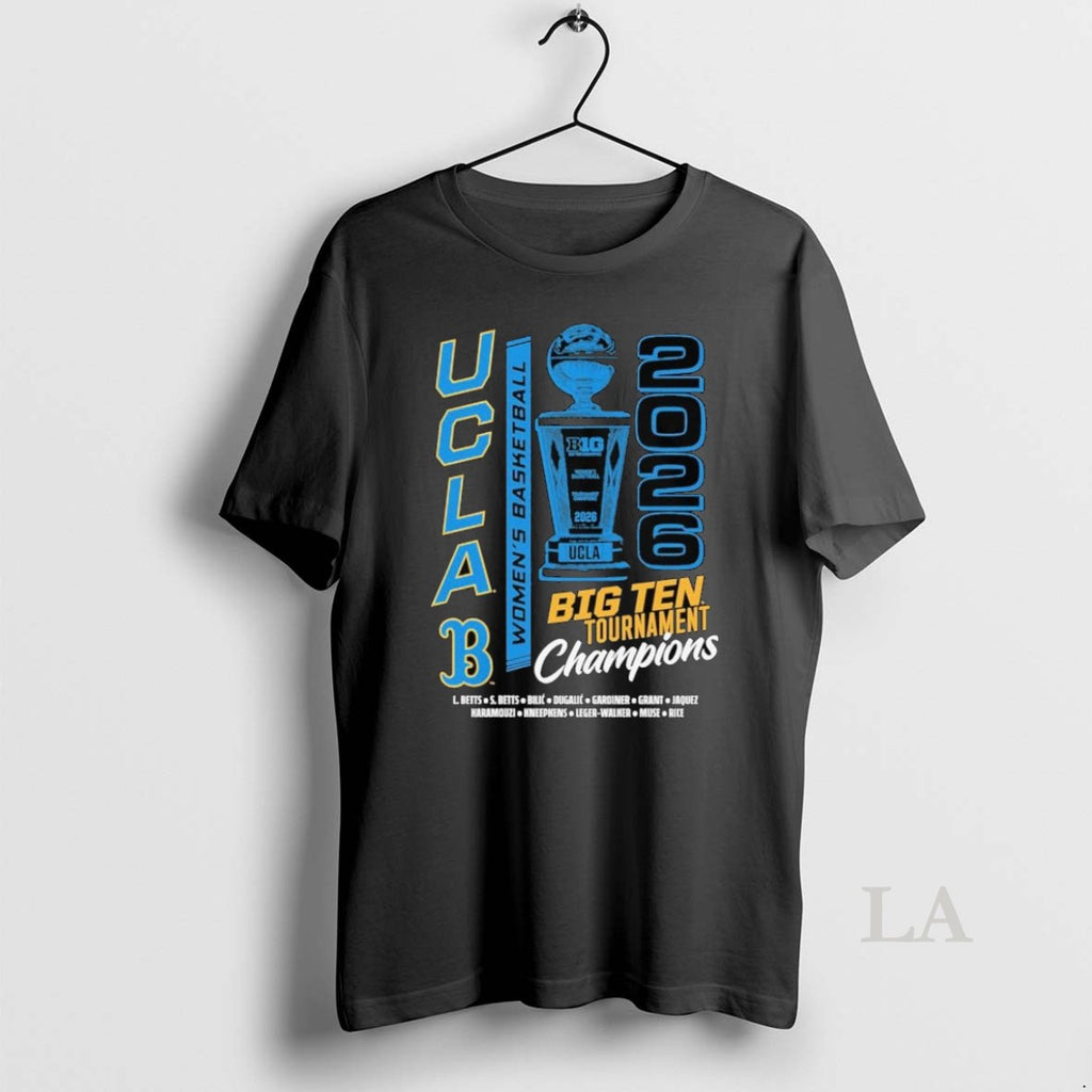 Original Ucla Bruins 2026 Big Ten Tournament Champions Long Sleve