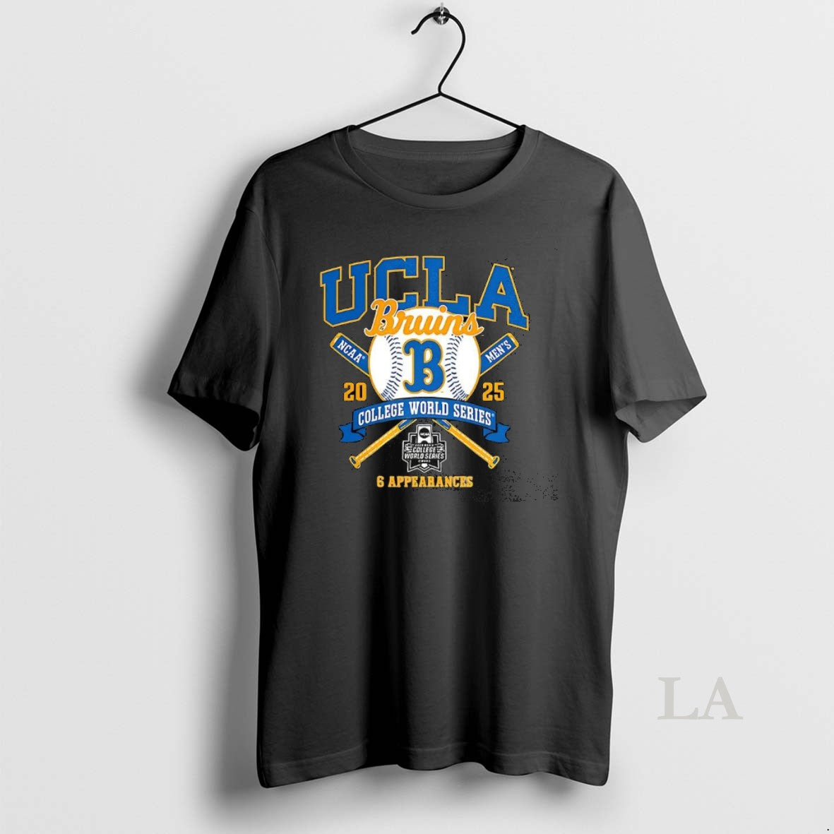 Original Ucla Bruins Ucla Appearances College World Series 2025 Logo Shirt Hoodie Sweatshirt | PurePodTees.com