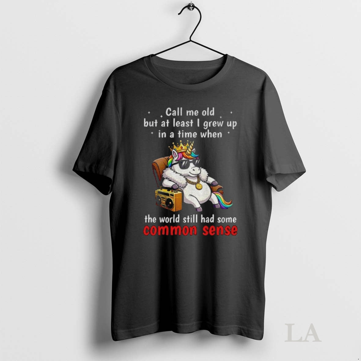 Original Unicorn Call Me Old But At Least I Grew Up Inatimewhen The World Still Shirt Hoodie Sweatshirt | PurePodTees.com