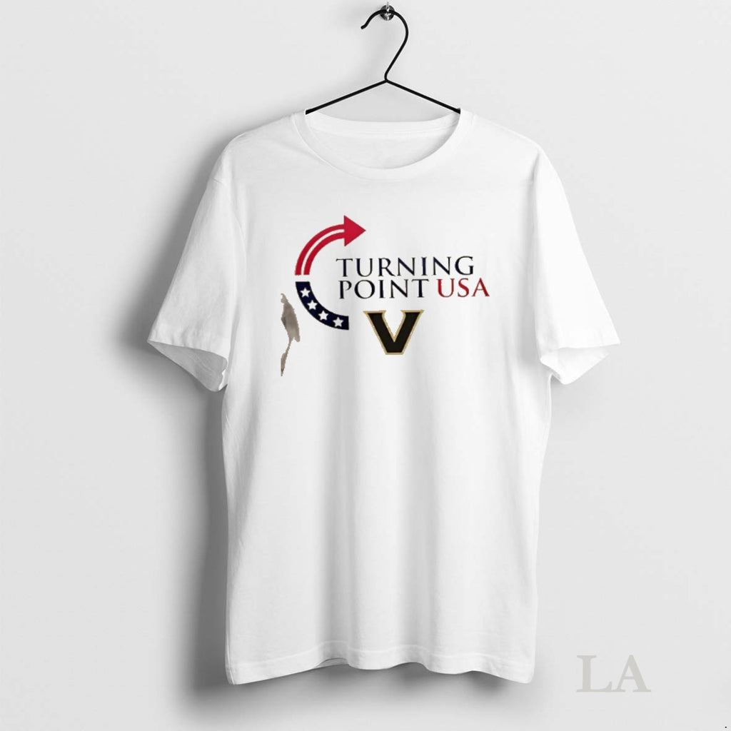 Original Vanderbilt Commodores X Turning Point Usa Freedom Charlie Kirk 2 Sided Shirt Hoodie Sweatshirt | PurePodTees.com