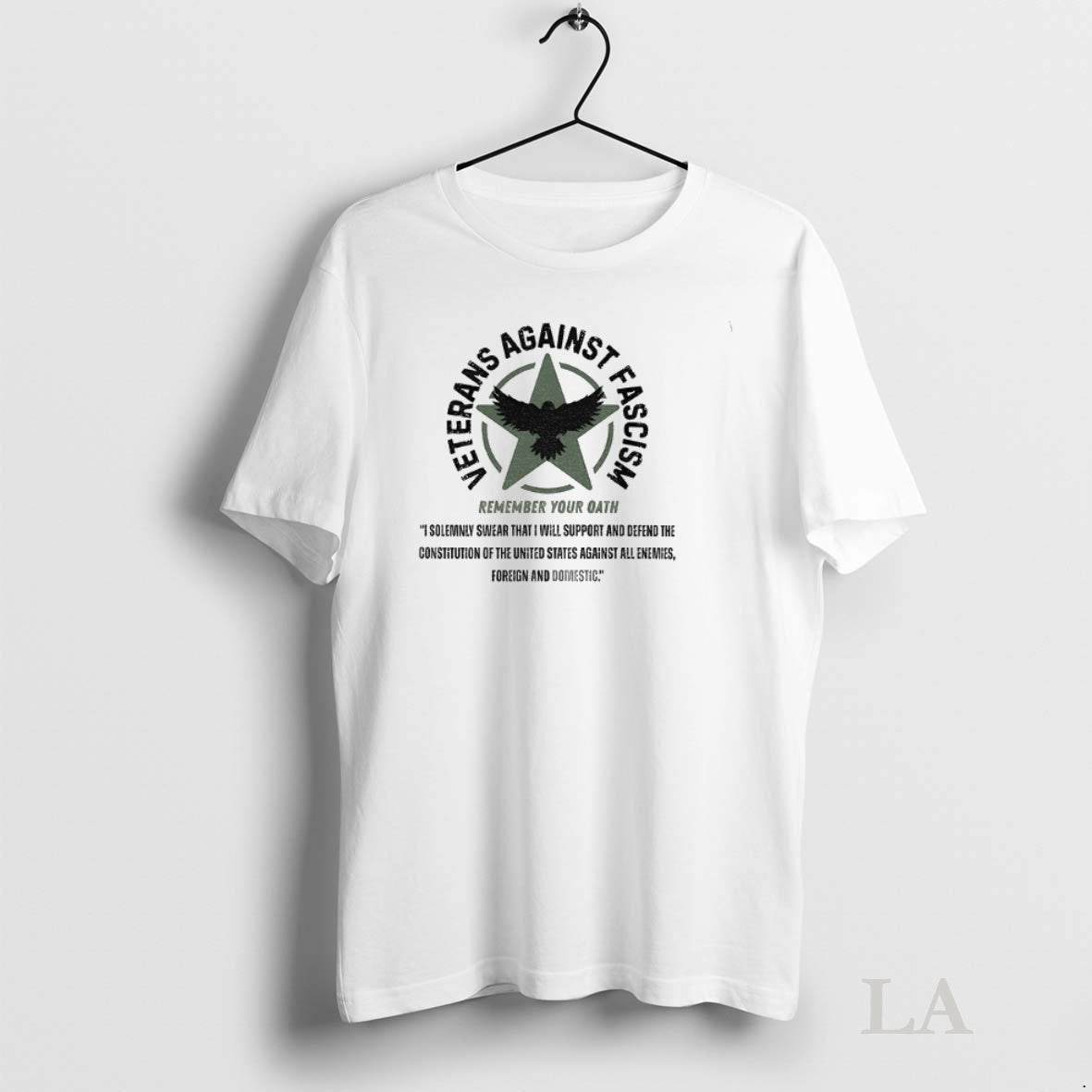Original Veterans Against Fascism Remember Your Oath Shirt Hoodie Sweatshirt | PurePodTees.com