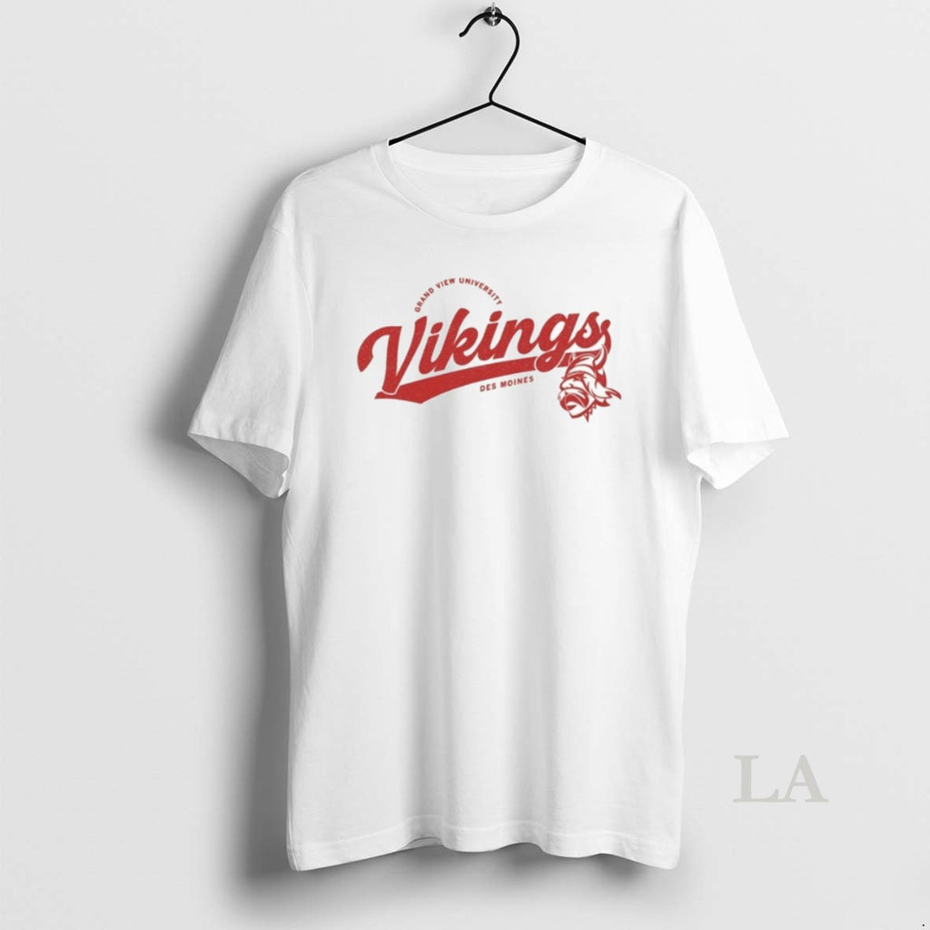 Original Vikings Script Logo Heavyweight Shirt Hoodie Sweatshirt | PurePodTees.com