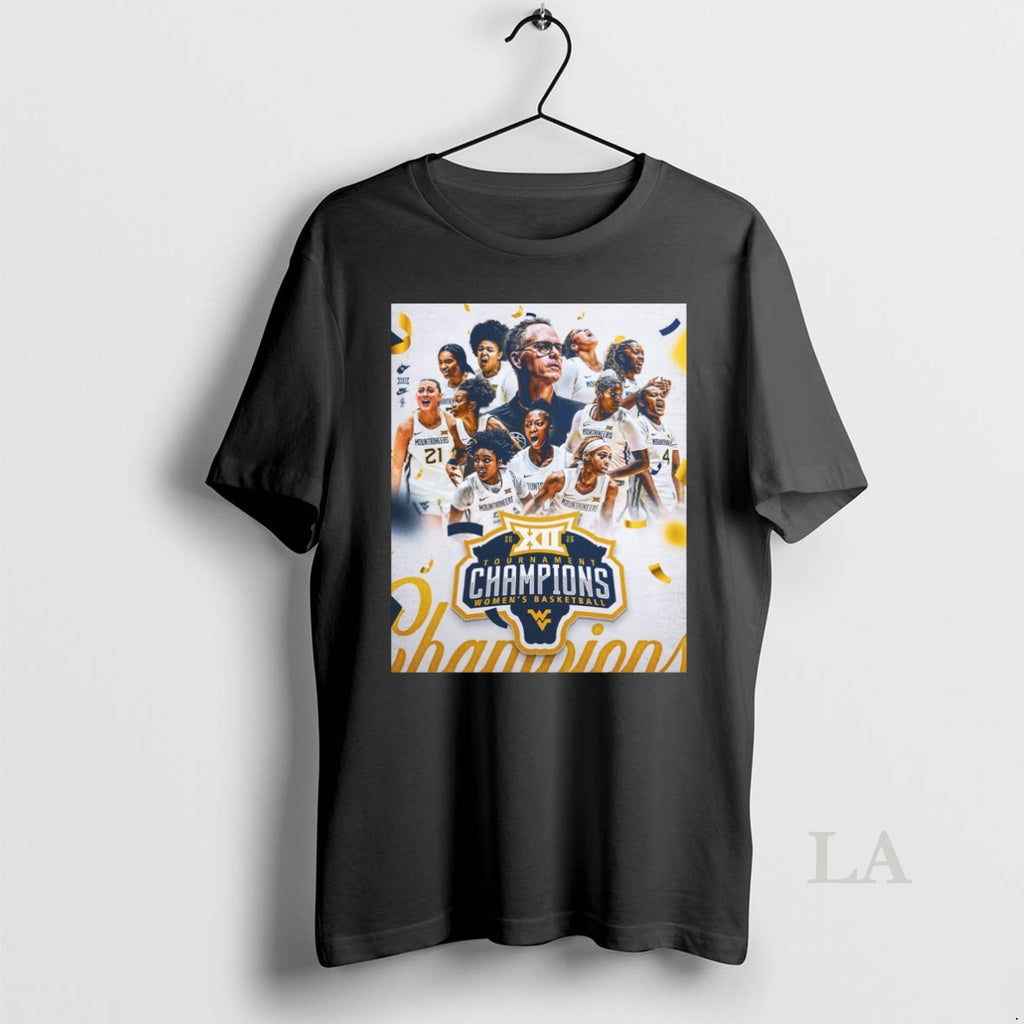 Original Wvu Womens Basketball 2026 Big Ten Tournament Champions Logo