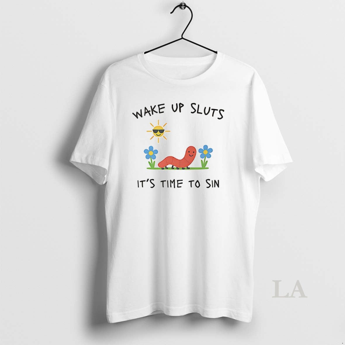 Original Wake Up Sluts Its Time To Sin Funny Earth Worm Shirt Hoodie Sweatshirt | PurePodTees.com