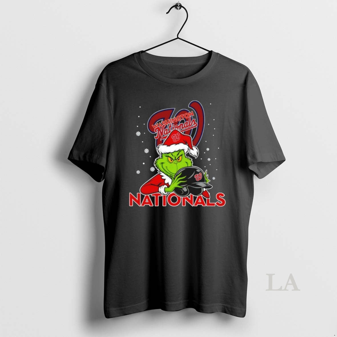Original Washington Nationals Baseball Grinch Holding Helmet Christmas Shirt Hoodie Sweatshirt | PurePodTees.com