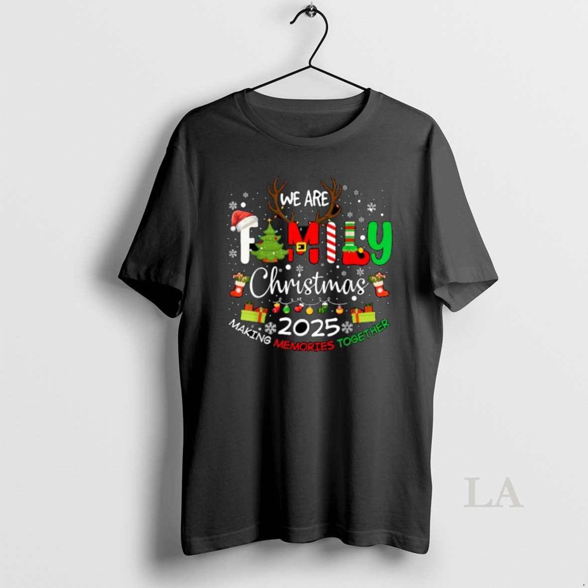 Original We Are Family Christmas Making Memories Together 2025 Shirt Hoodie Sweatshirt | PurePodTees.com