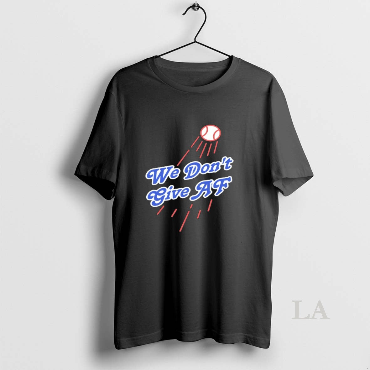 Original We Dont Give Af Los Angeles Dodgers Parody Logo Shirt Hoodie Sweatshirt | PurePodTees.com