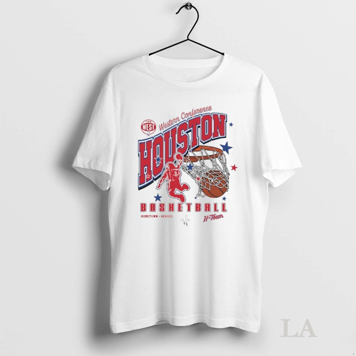 Original Western Conference Houston Rockets 2025 Basketball H Town Shirt Hoodie Sweatshirt | PurePodTees.com