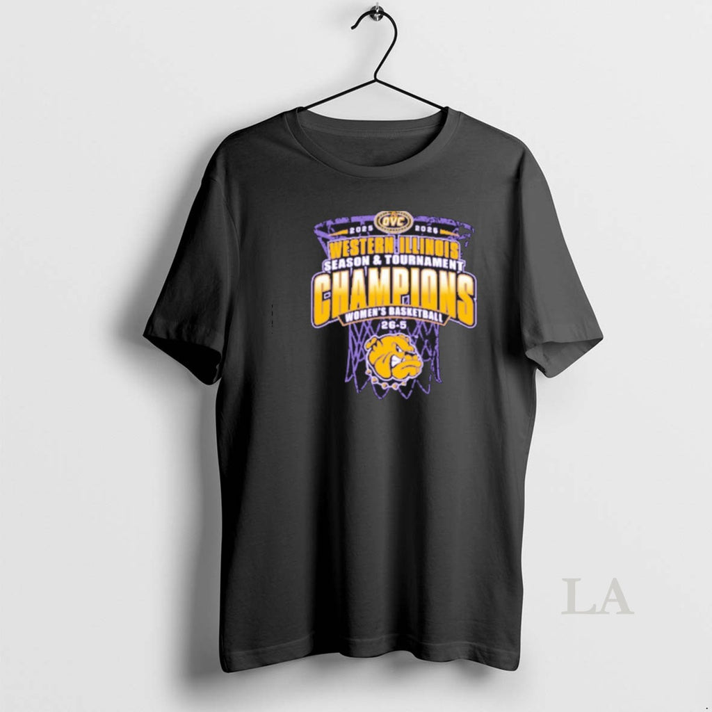 Original Western Illinois Season And Tournament 2026 Womens Basketball Champions