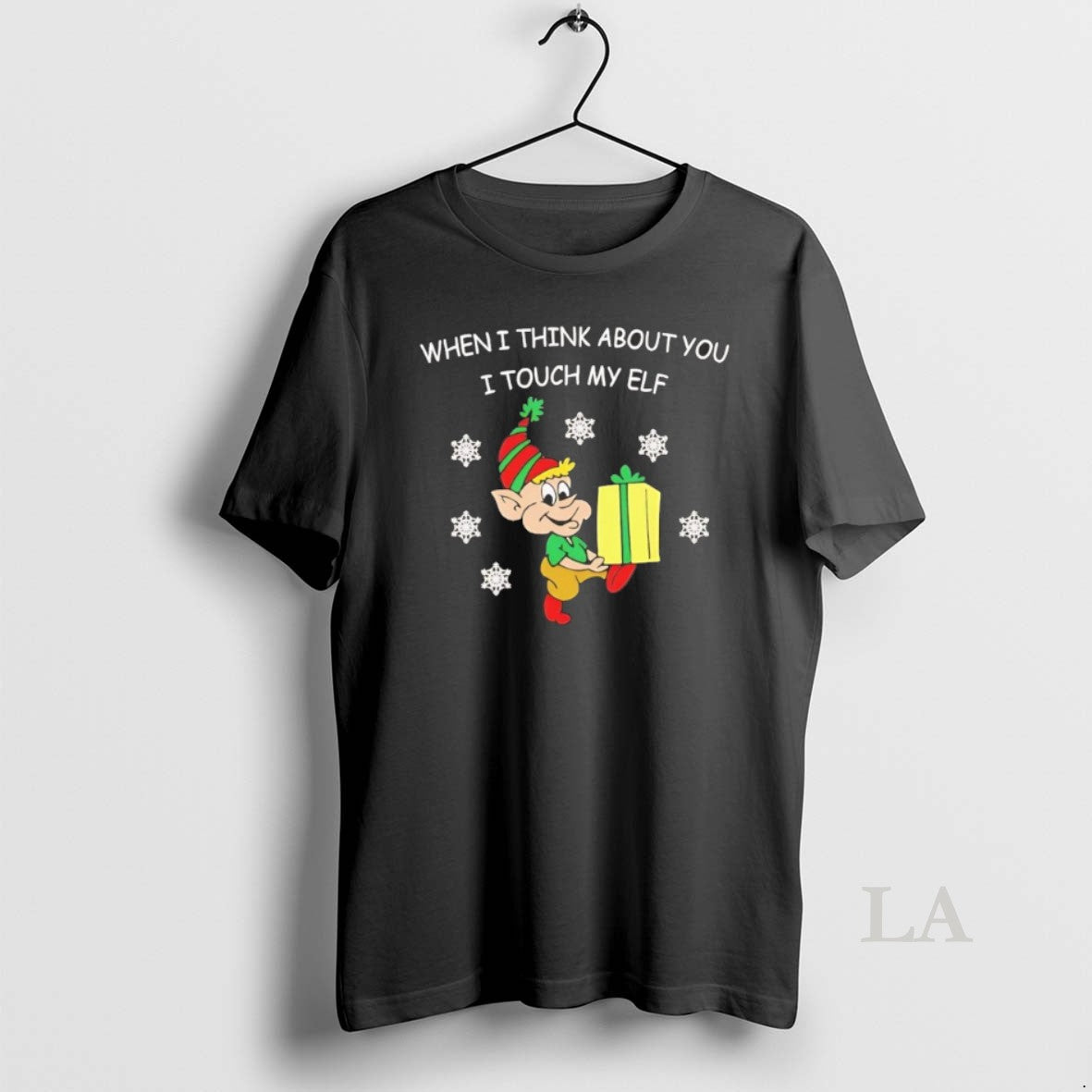 Original When I Think About You I Touch My Elf Christmas Shirt Hoodie Sweatshirt | PurePodTees.com