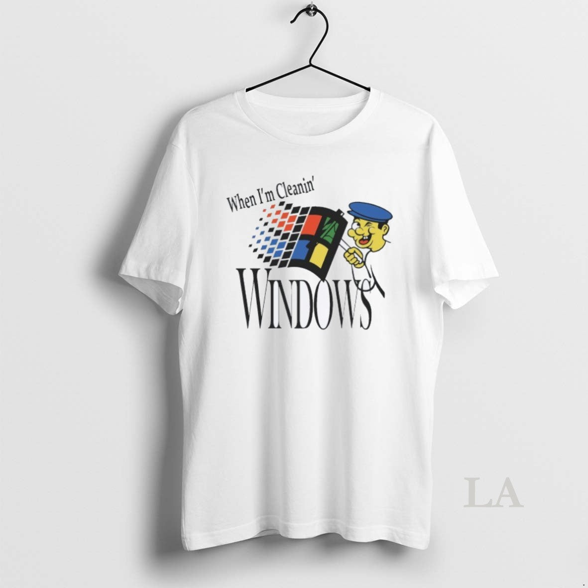 Original When Im Cleanin Windows Shirt Hoodie Sweatshirt | PurePodTees.com