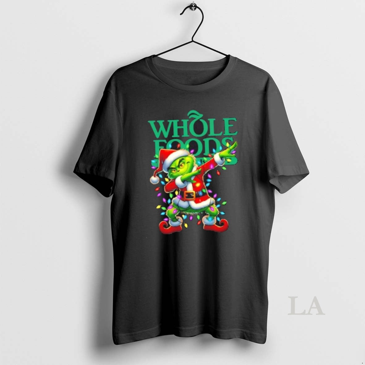 Original Whole Foods Market Grinch Dabbing Merry Christmas Shirt Hoodie Sweatshirt | PurePodTees.com