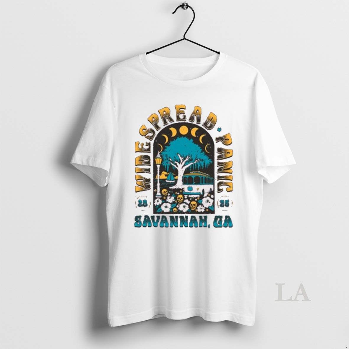 Original Widespread Panic 2025 Tour Savannah Ga Shirt Hoodie Sweatshirt | PurePodTees.com