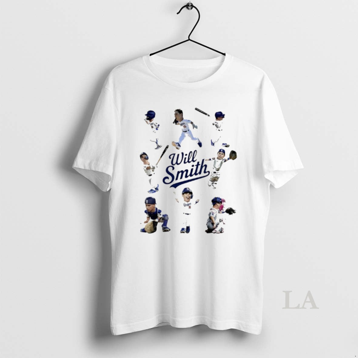 Original Will Smith Los Angeles Dodgers Catcher Player Natural Moment Shirt Hoodie Sweatshirt | PurePodTees.com