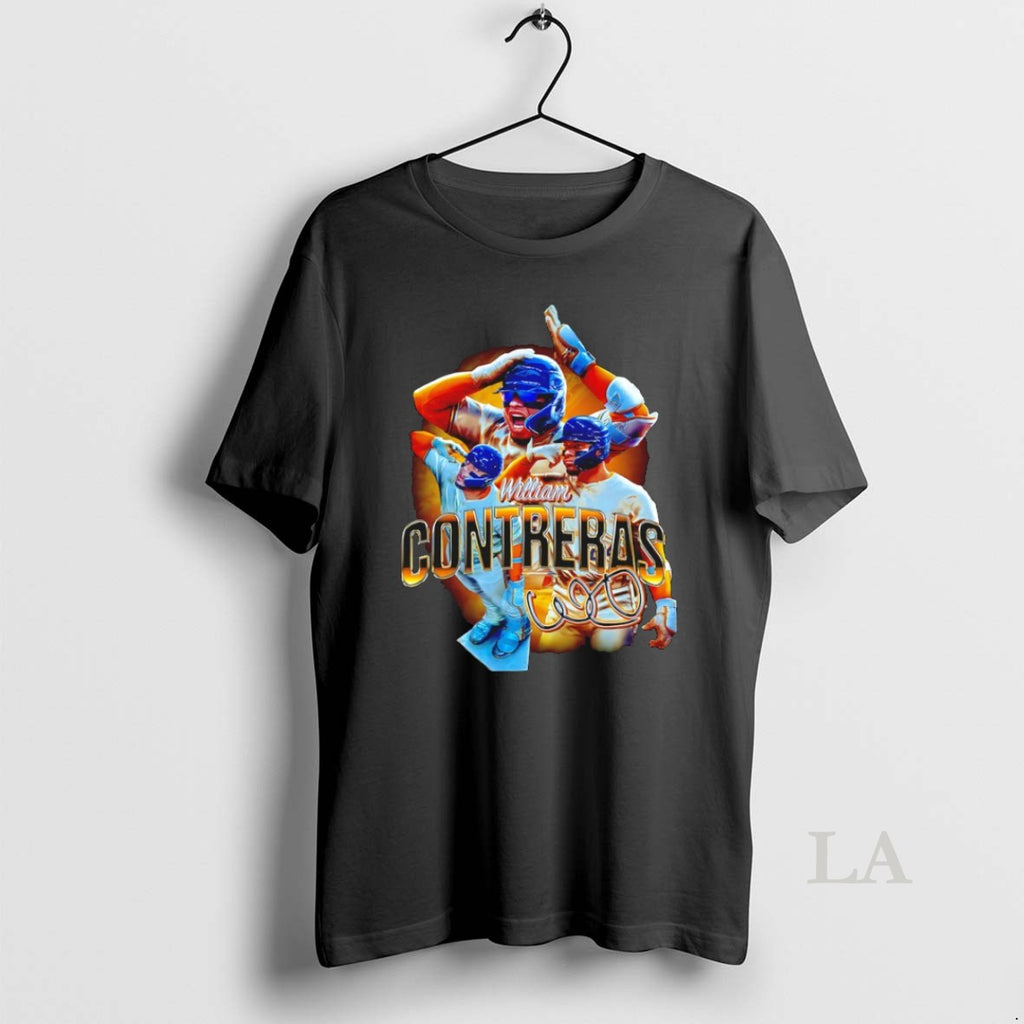 Original William Contreras Milwaukee Brewers Signature Graphic
