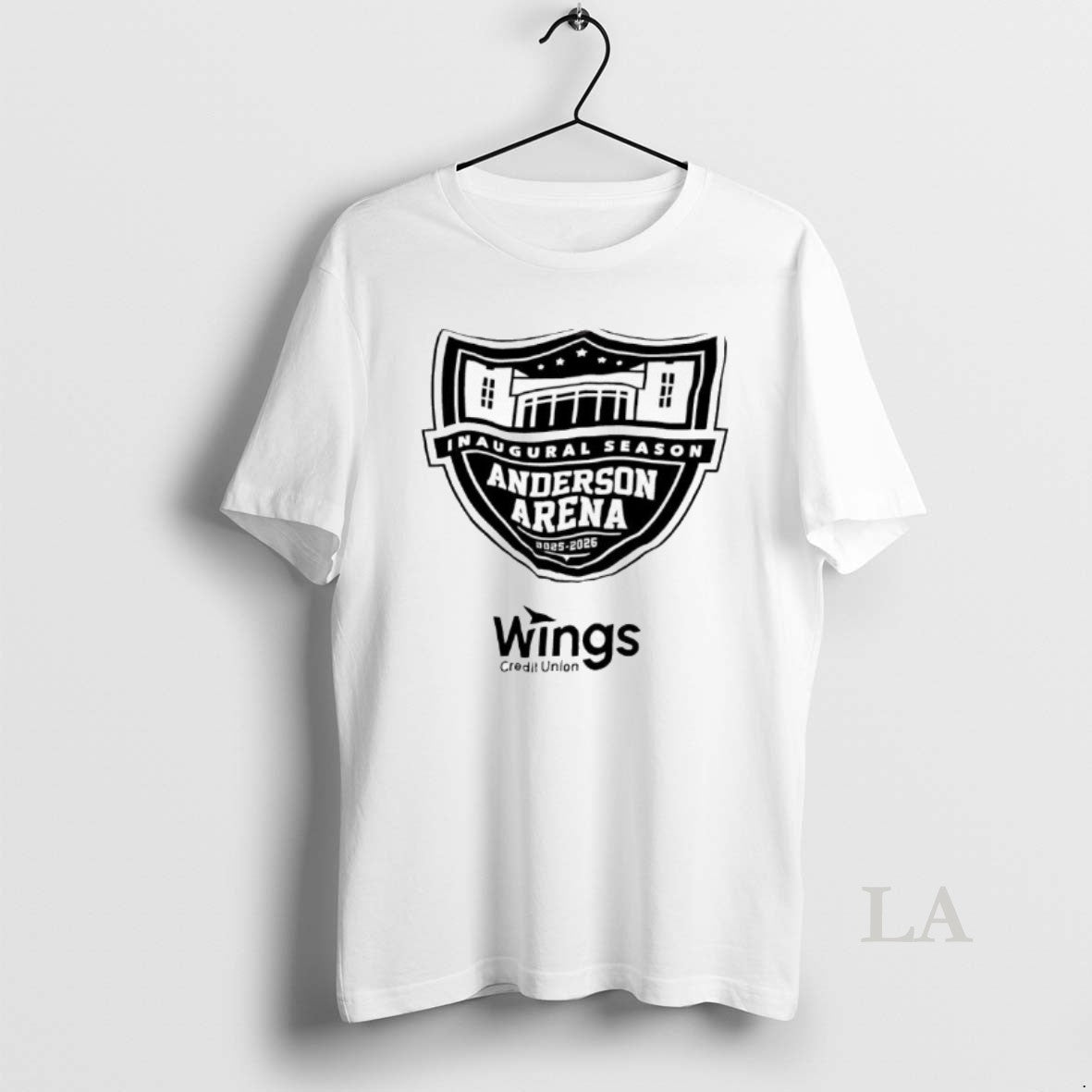 Original Wings Anderson Arena Inaugural Season 2025 2026 Logo Shirt Hoodie Sweatshirt | PurePodTees.com
