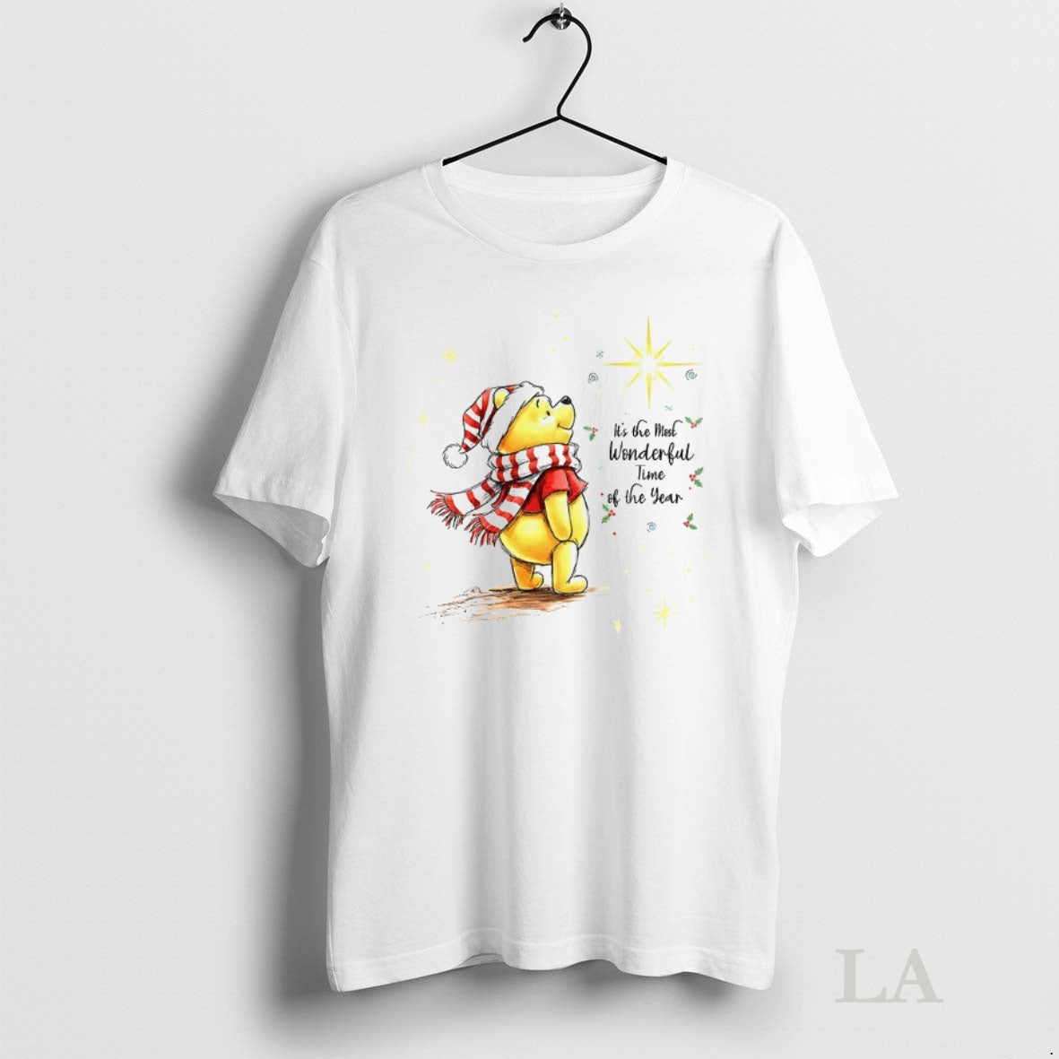 Original Winnie The Pooh Its The Most Wonderful Time Of The Year Merry Christmas Shirt Hoodie Sweatshirt | PurePodTees.com