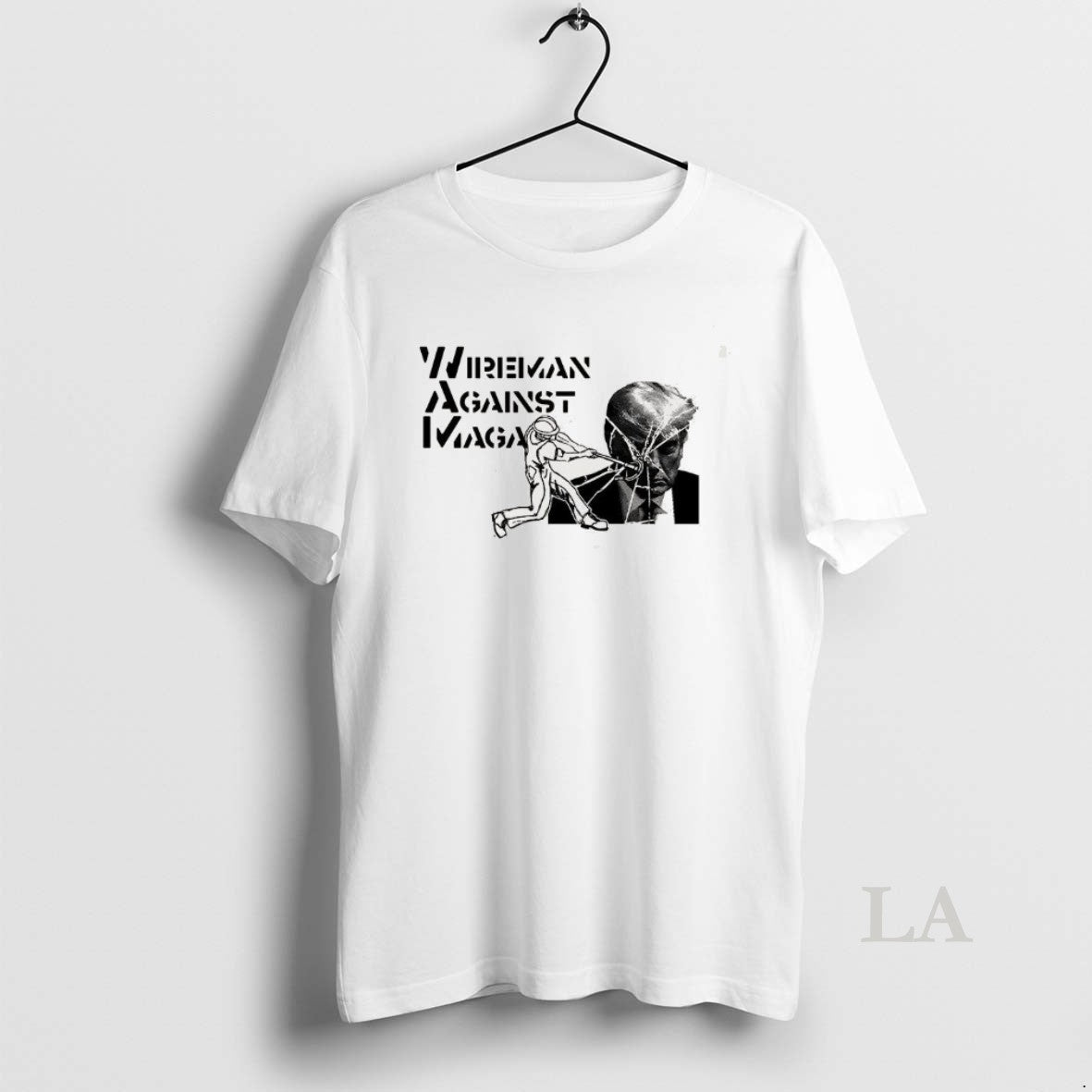 Original Wireman Against Maga Trump Shirt Hoodie Sweatshirt | PurePodTees.com