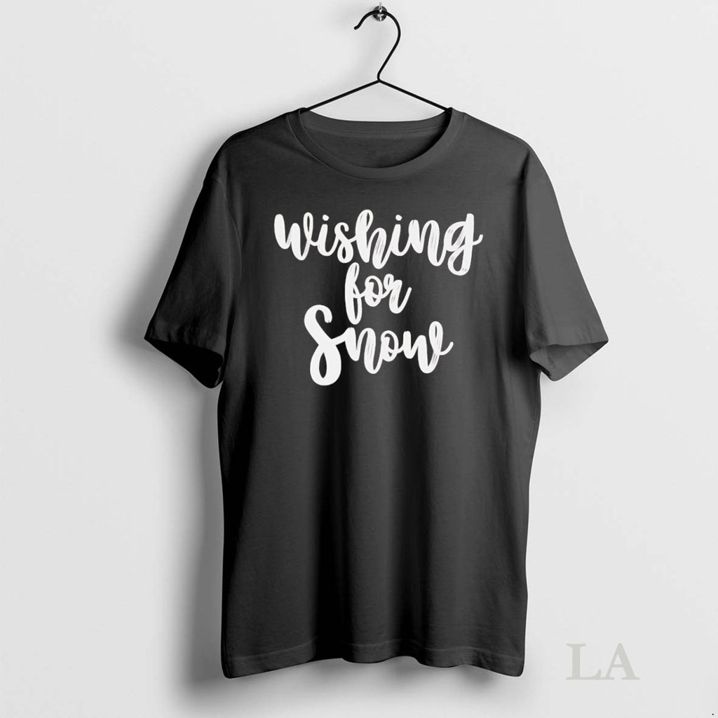 Original Wishing For Snow Christmas Shirt Hoodie Sweatshirt | PurePodTees.com