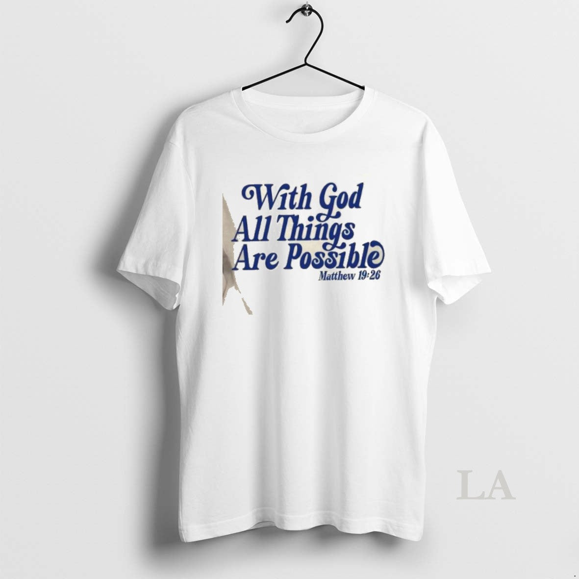 Original With God All Things Are Possible Matthew Shirt Hoodie Sweatshirt | PurePodTees.com