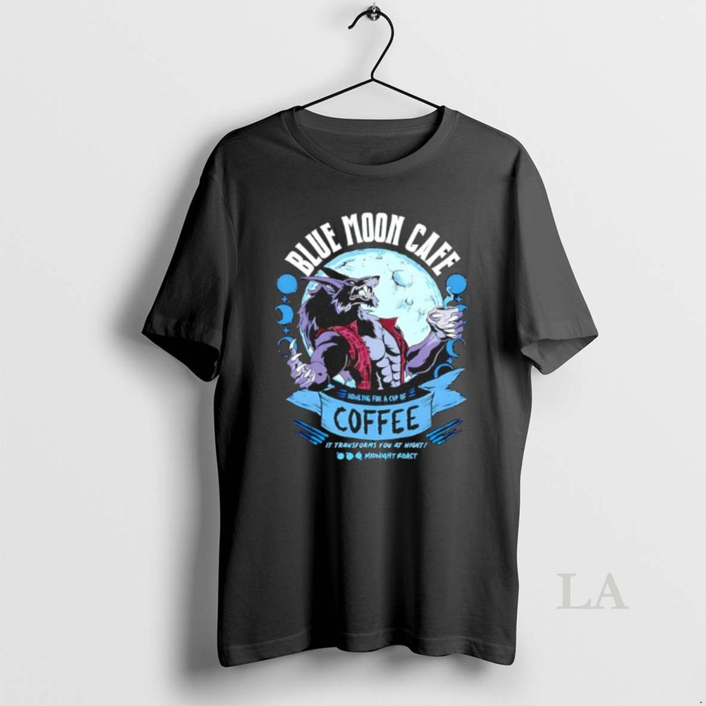 Original Wolf Blue Moon Cafe Coffee In Transforms You At Night