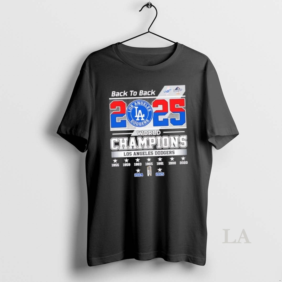 Original World Series Champions 2025 Los Angeles Dodgers Back To Back Shirt Hoodie Sweatshirt | PurePodTees.com