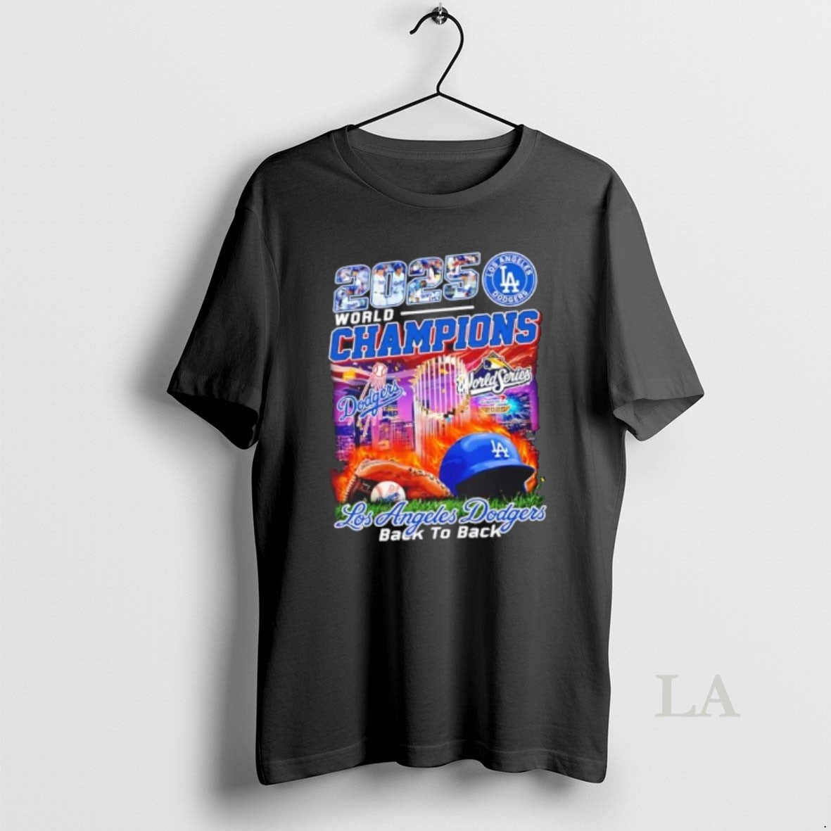 Original World Series Champions 2025 Los Angeles Dodgers Back2back Helmets Shirt Hoodie Sweatshirt | PurePodTees.com