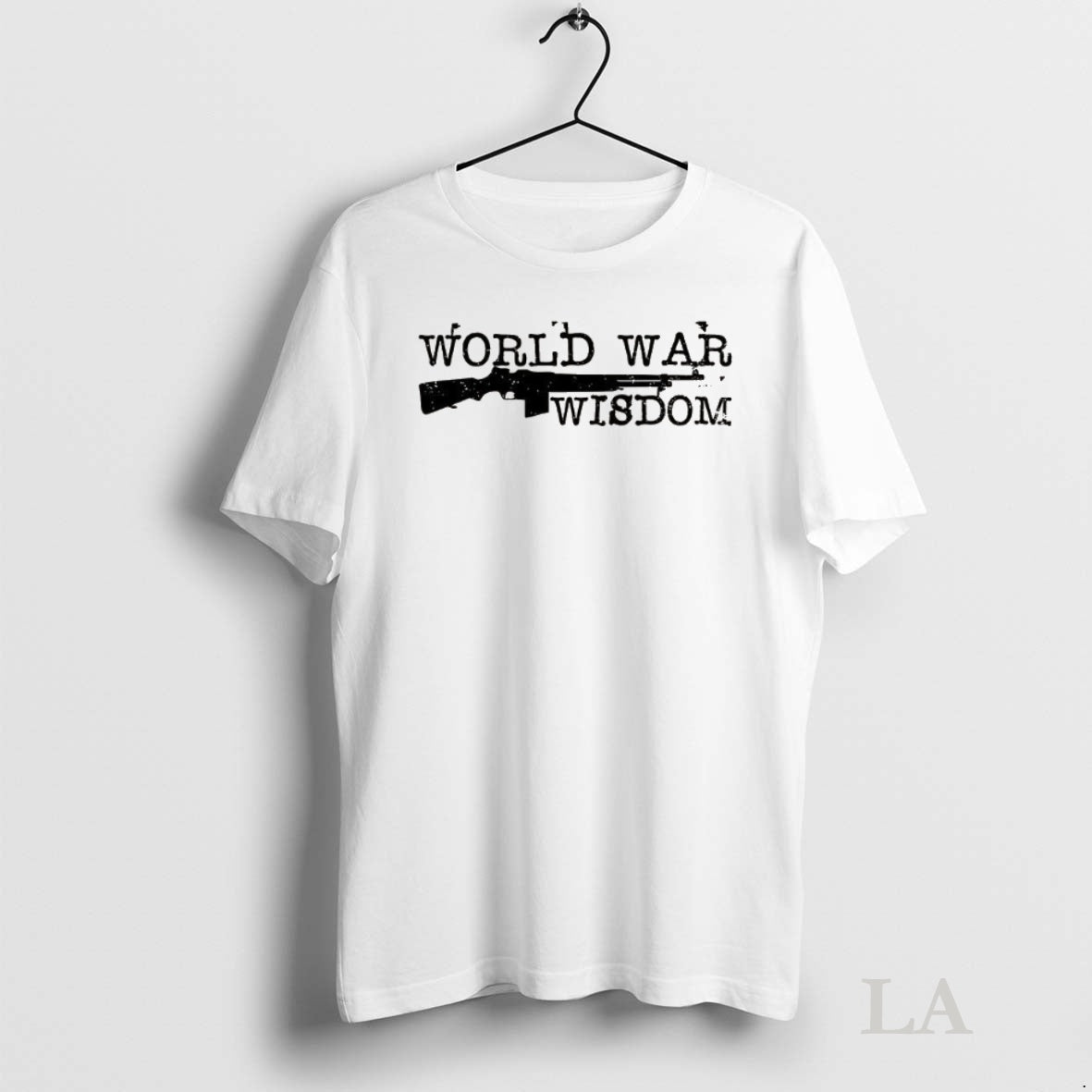 Original World War Wisdom Rifle Silhouette Shirt Hoodie Sweatshirt | PurePodTees.com