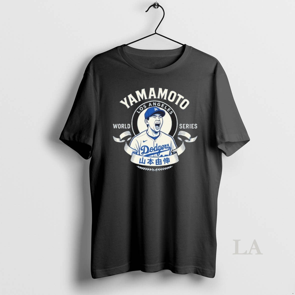 Original Yamamoto Los Angeles Dodgers Shirt Hoodie Sweatshirt | PurePodTees.com