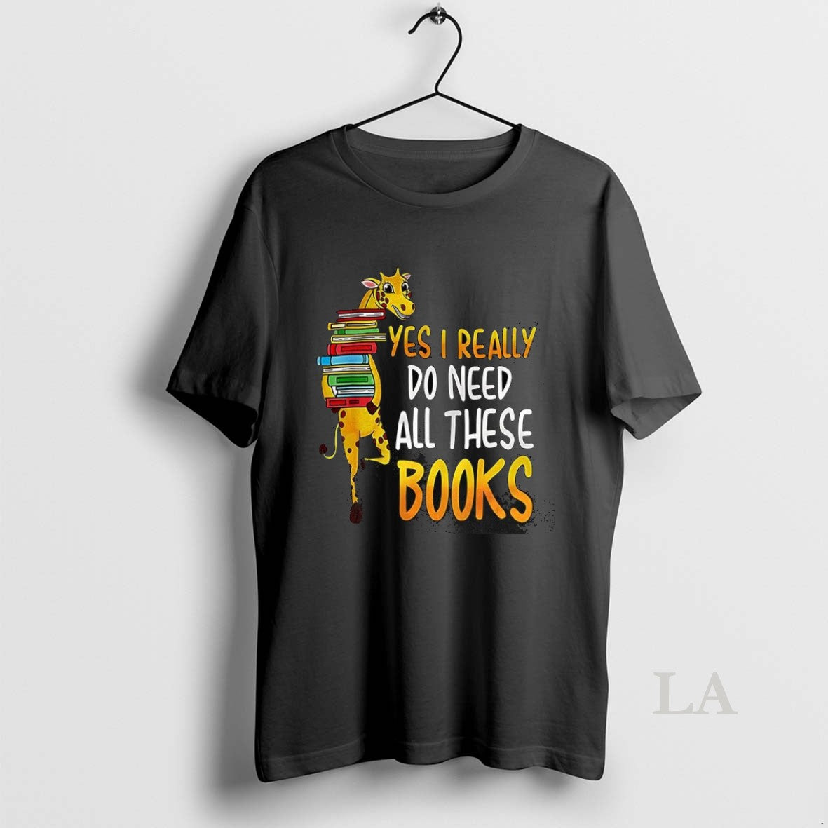 Original Yes I Really Do Need All These Books Nerds Giraffe Shirt Hoodie Sweatshirt | PurePodTees.com