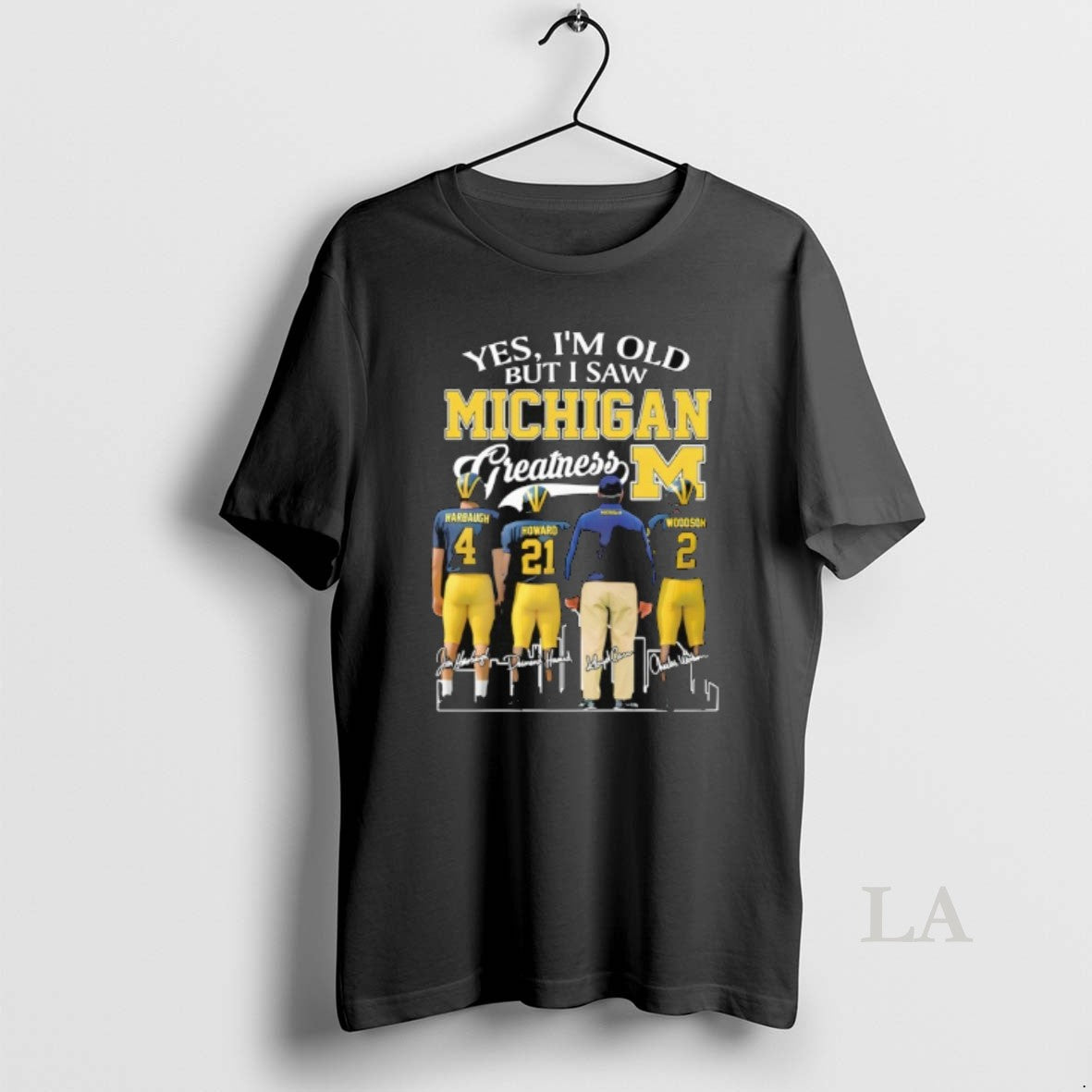 Original Yes Im Old But I Saw Michigan Wolverines Greatness 2025 Signature Shirt Hoodie Sweatshirt | PurePodTees.com