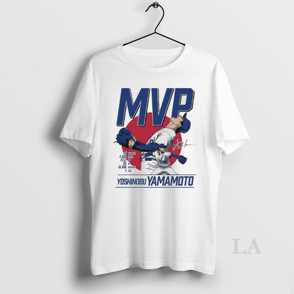 Original Yoshinobu Yamamato World Series Champs Mvp 2025 Signature Shirt Hoodie Sweatshirt | PurePodTees.com
