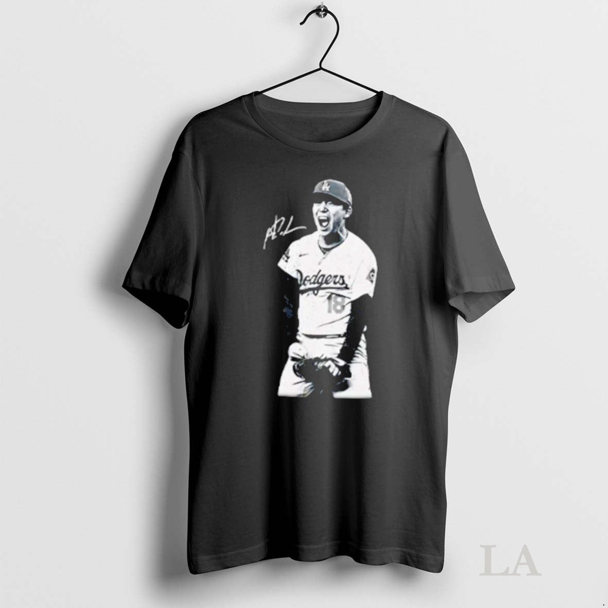 Original Yoshinobu Yamamoto La Dodgers 2025 World Series Mvp Signature Shirt Hoodie Sweatshirt | PurePodTees.com