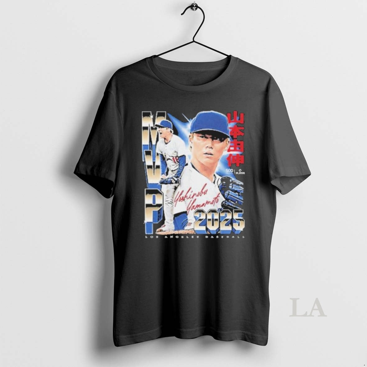 Original Yoshinobu Yamamoto Los Angeles D 2025 Champs Mvp Shirt Hoodie Sweatshirt | PurePodTees.com