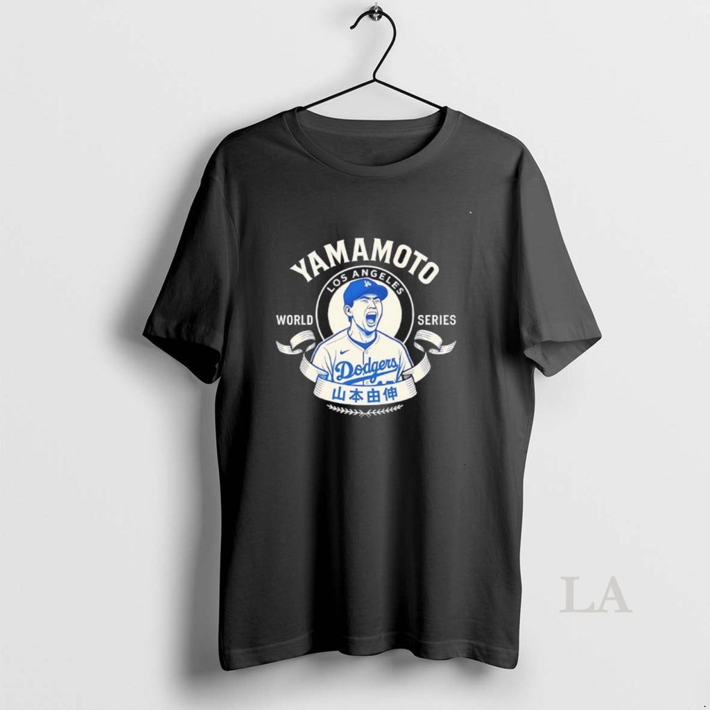 Original Yoshinobu Yamamoto Los Angeles Dodgers 2025 World Series Champions Shirt Hoodie Sweatshirt | PurePodTees.com