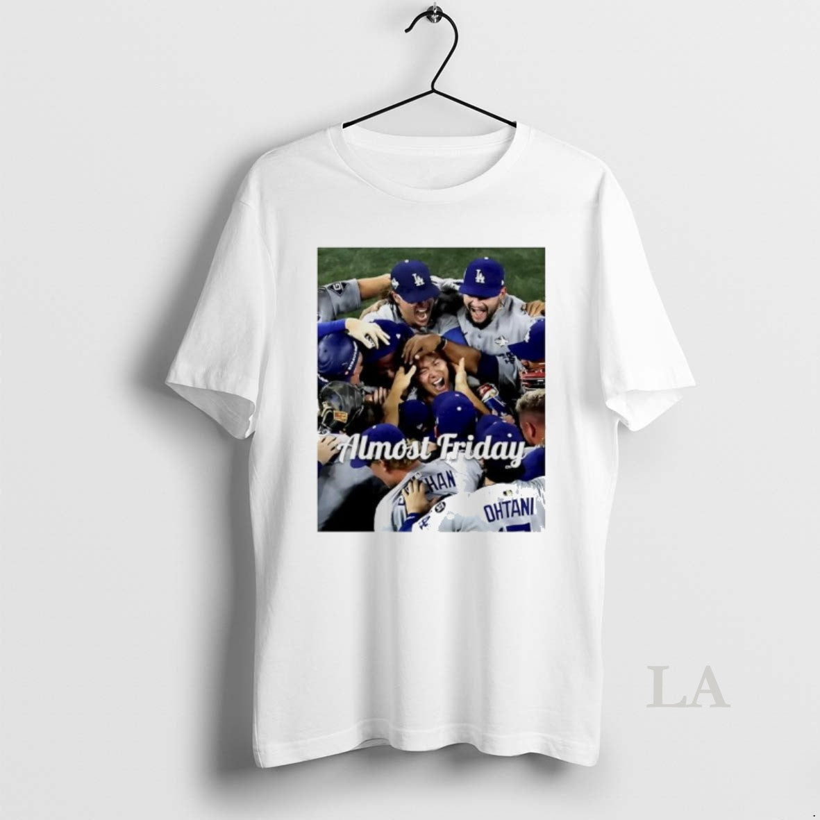 Original Yoshinobu Yamamoto Los Angeles Dodgers Almost Friday Shirt Hoodie Sweatshirt | PurePodTees.com