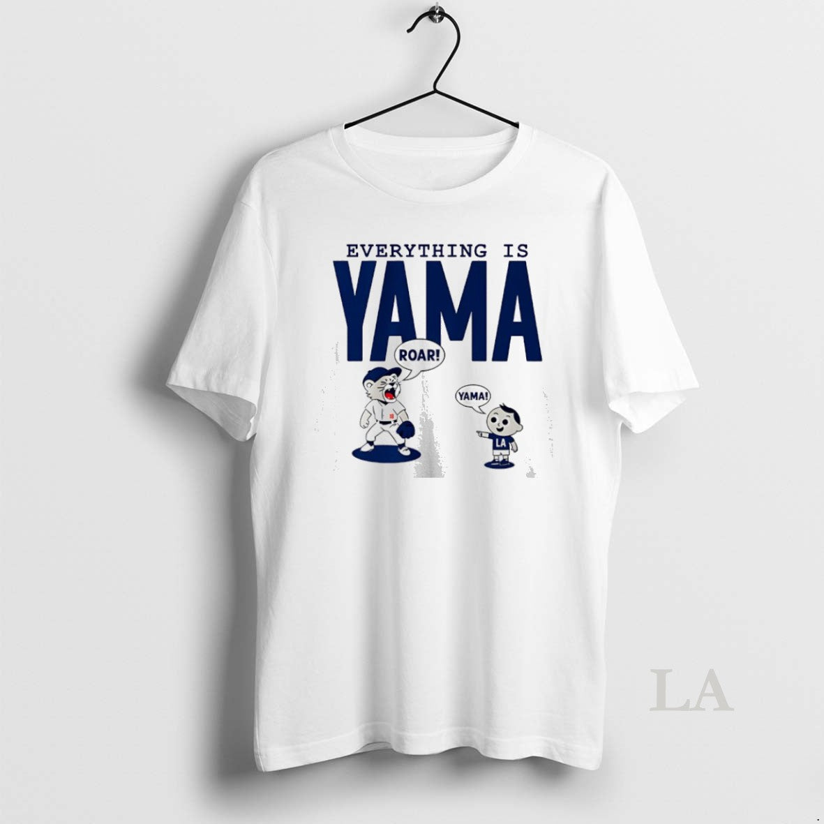 Original Yoshinobu Yamamoto Los Angeles Dodgers Everything Is Yama Shirt Hoodie Sweatshirt | PurePodTees.com