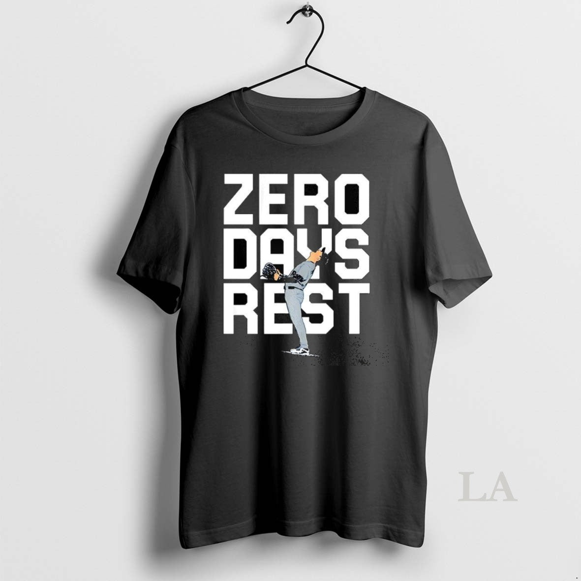 Original Yoshinobu Yamamoto Los Angeles Dodgers Zero Days Rest Shirt Hoodie Sweatshirt | PurePodTees.com