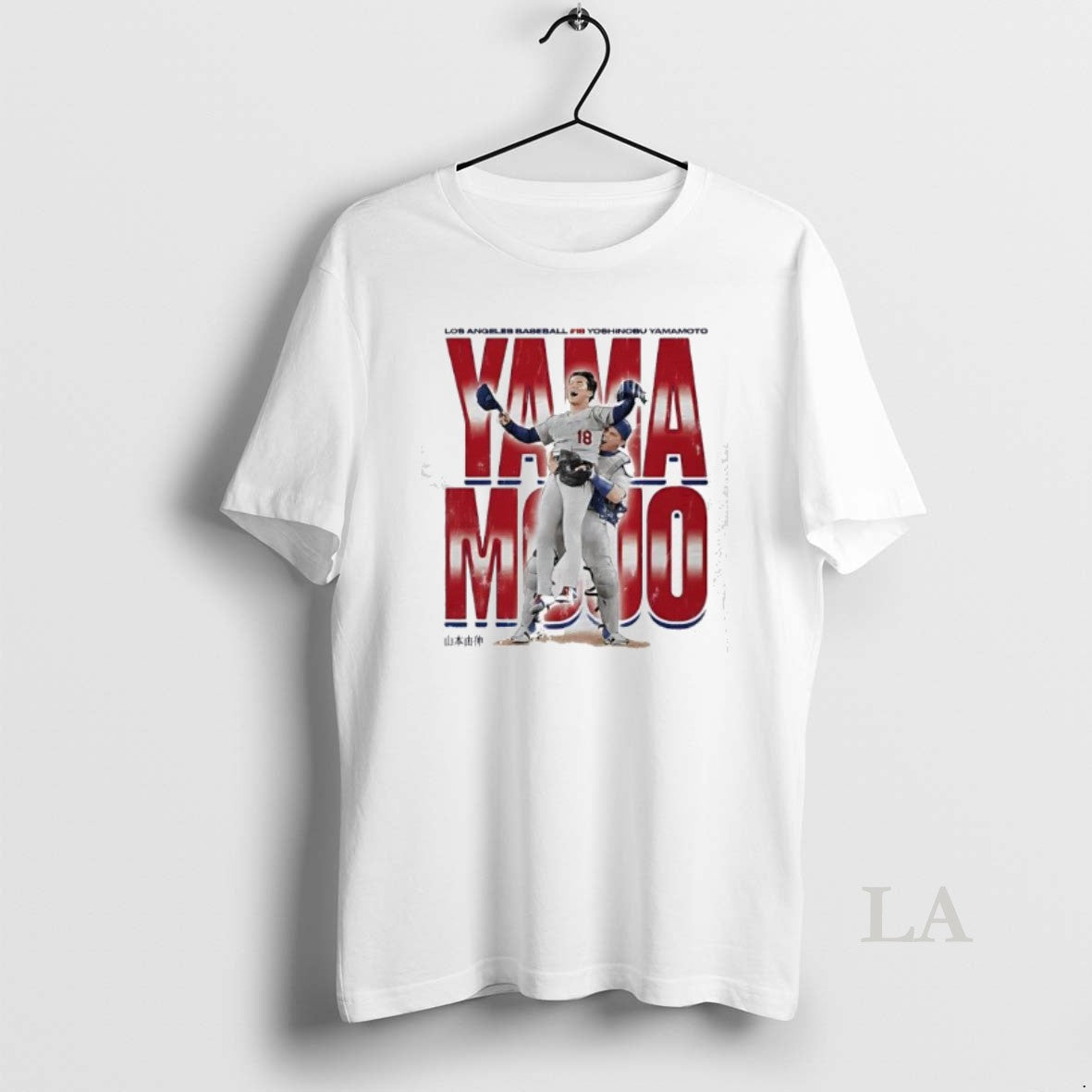 Original Yoshinobu Yamamoto Los Angeles Baseball Yama Mojo Vintage Shirt Hoodie Sweatshirt | PurePodTees.com