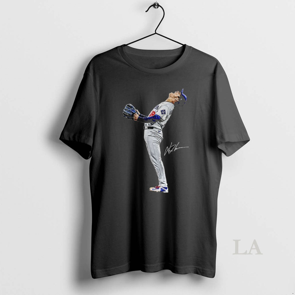 Original Yoshinobu Yamamoto Mvp Lights Out Los Angeles Dodgers Mlb Baseball World Series 2025 Signature Shirt Hoodie...