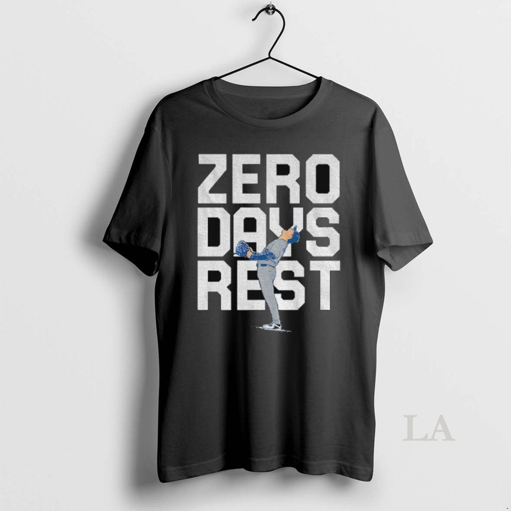 Original Yoshinobu Yamamoto Mvp Zero Days Rest Los Angeles Dodgers Mlb World Series 2025 Shirt Hoodie Sweatshirt