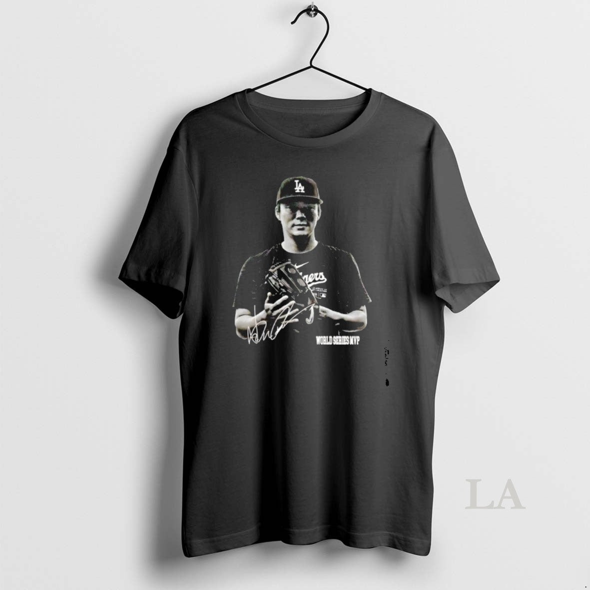Original Yoshinobu Yamamoto World Series Mvp Signature Shirt Hoodie Sweatshirt | PurePodTees.com