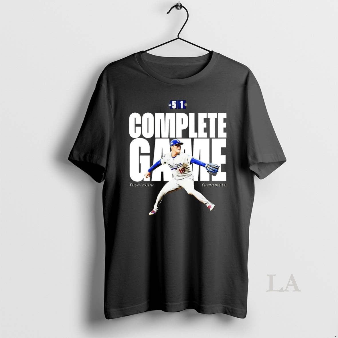 Original Yoshinobu Yamamoto Complete Game Shirt Hoodie Sweatshirt | PurePodTees.com