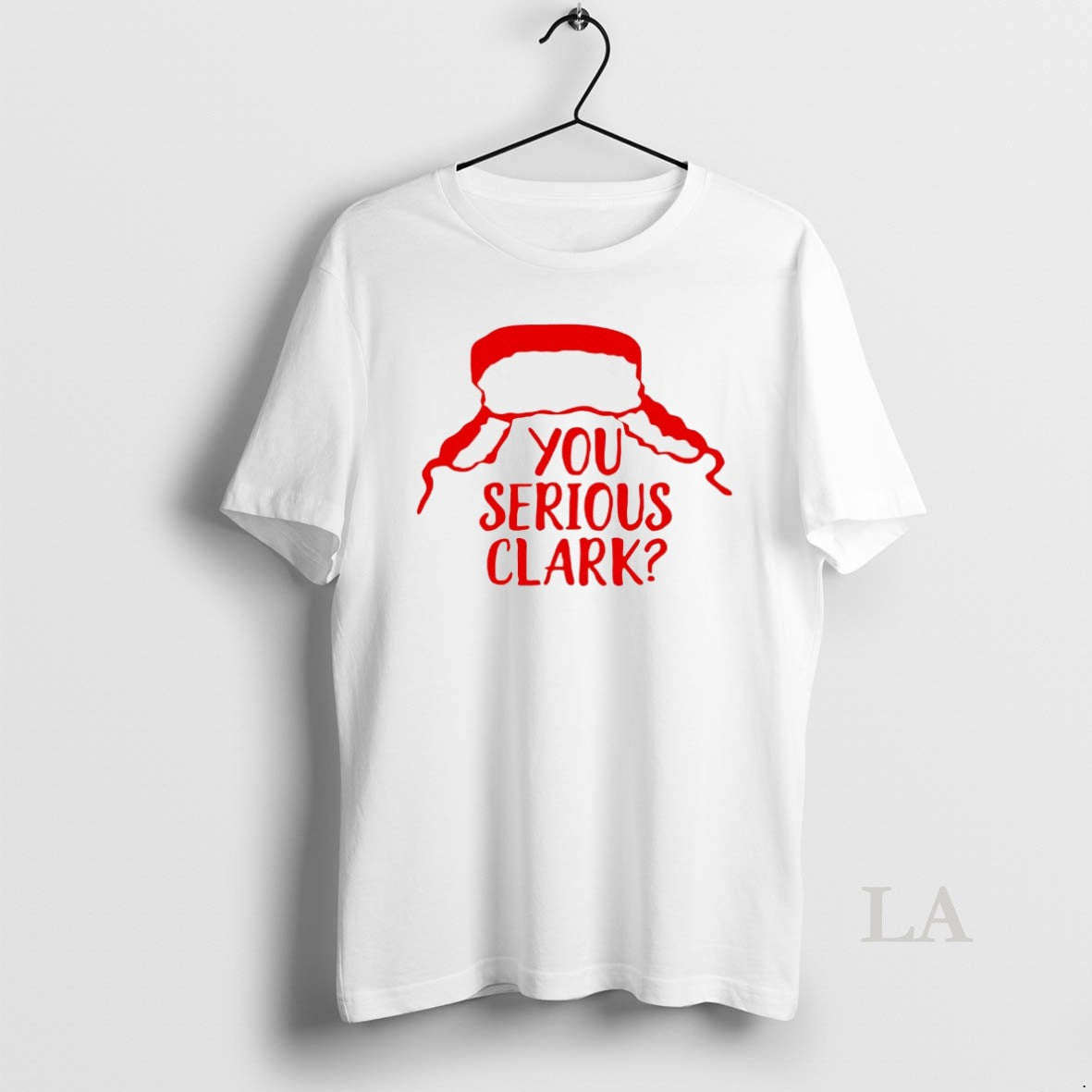 Original You Serious Clark Holiday Christmas White Shirt Hoodie Sweatshirt | PurePodTees.com