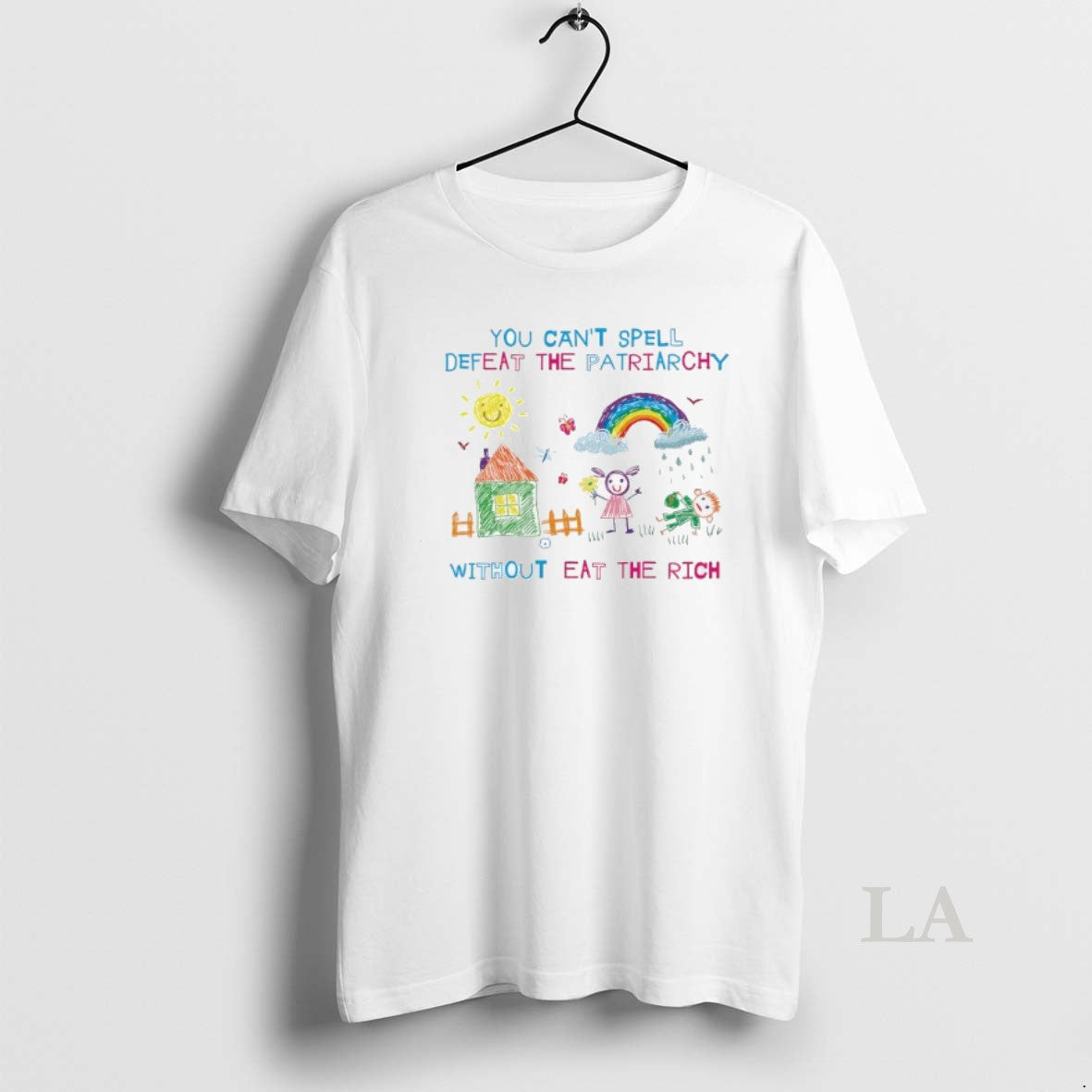 Original You Cant Spell Defeat The Patriarchy Without Eat The Rich Shirt Hoodie Sweatshirt | PurePodTees.com