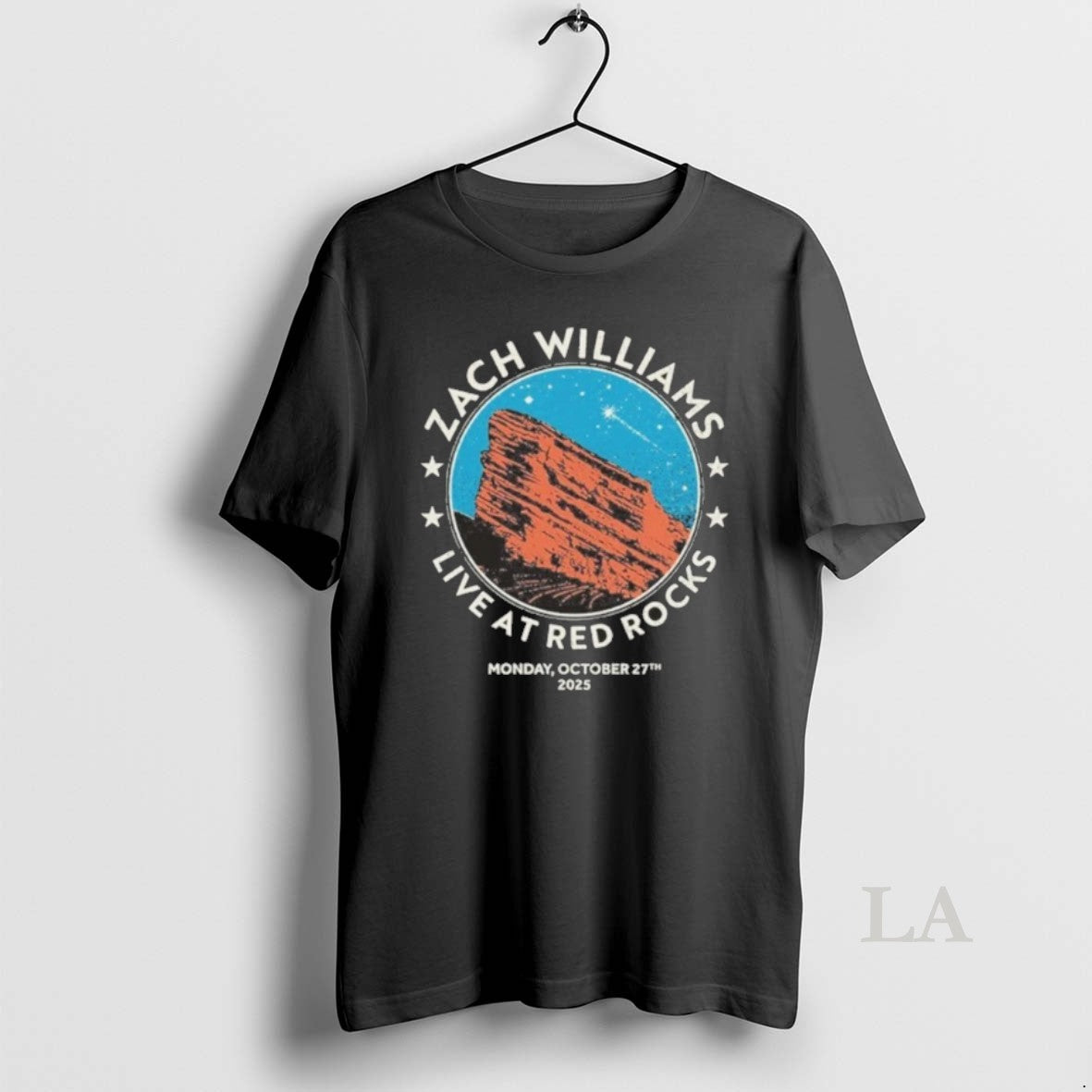 Original Zach Williams Red Rocks Amphitheatre Morrison Co Oct 27 2025 Shirt Hoodie Sweatshirt | PurePodTees.com