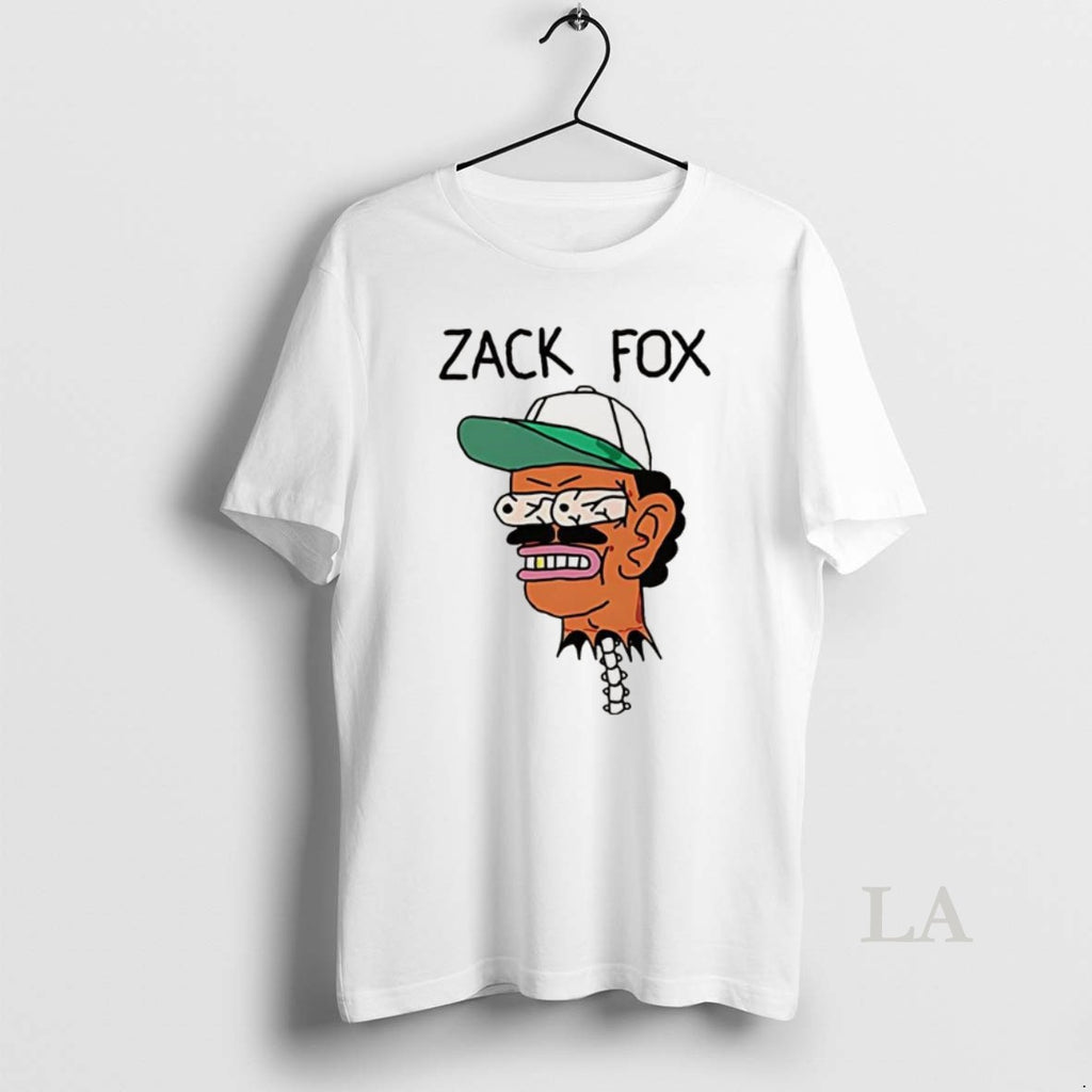 Original Zack Fox Head Bug Eyed Logo Shirt Hoodie Sweatshirt | PurePodTees.com