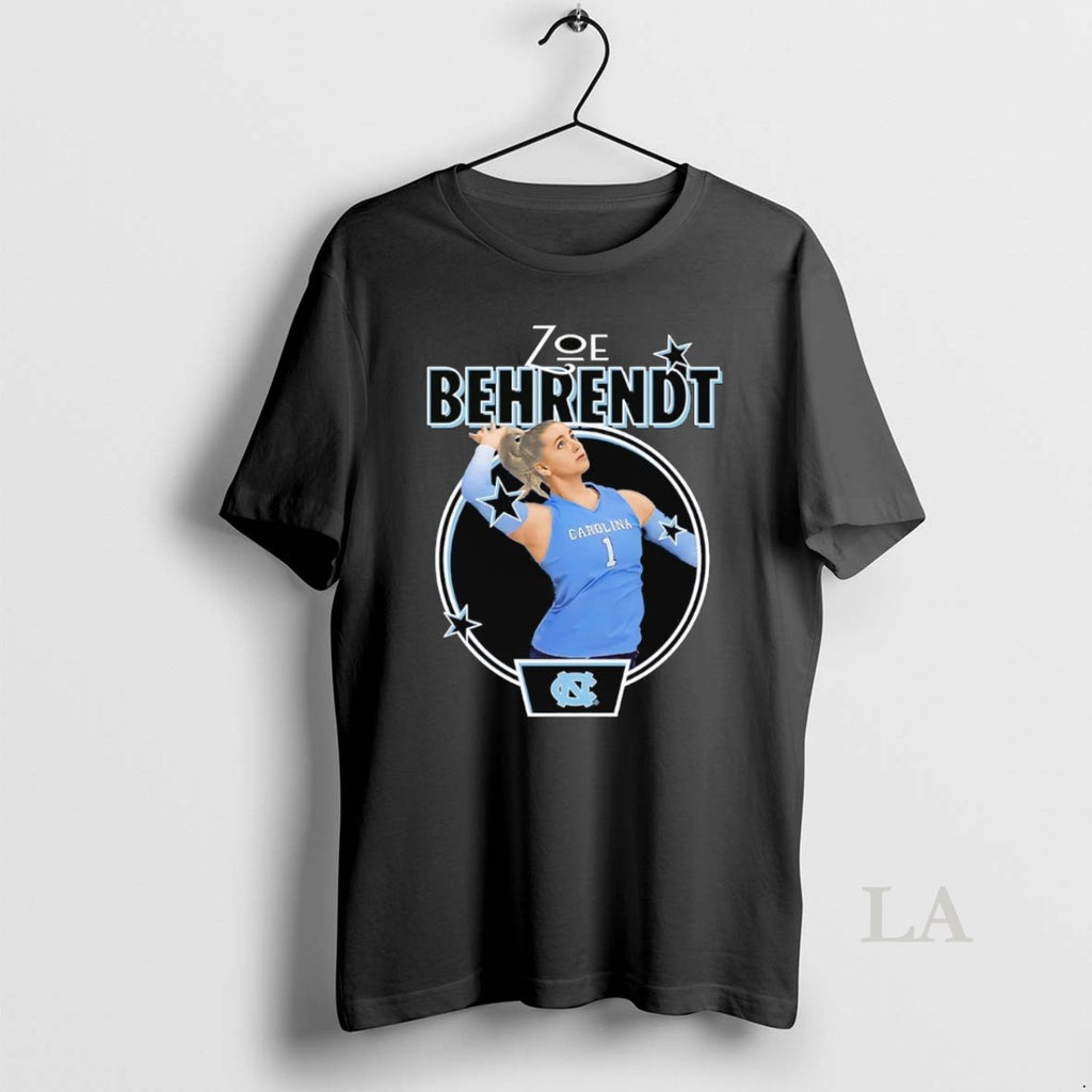 Original Zoe Behrendt Portrait Unc Volleyball