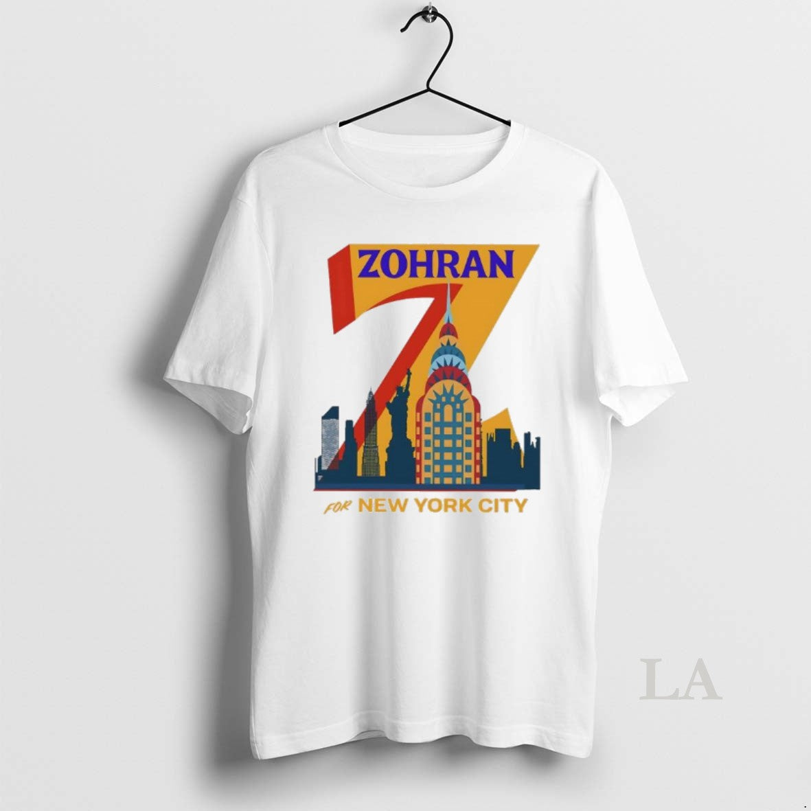 Original Zohran Mamdani Zohran For New York City Skyline Graphic Shirt Hoodie Sweatshirt | PurePodTees.com